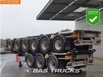 Container/ Wechselfahrgestell Auflieger Van Hool Price for 1 Unit! 3 axles ADR 1x 20 ft 1x30 ft Liftachse: das Bild 1