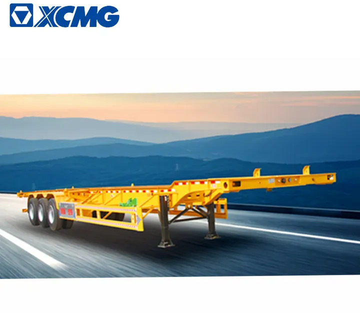 Container/ Wechselfahrgestell Auflieger XCMG Official 20ft 40ft Skeleton Container Chassis Semi Trailer: das Bild 2