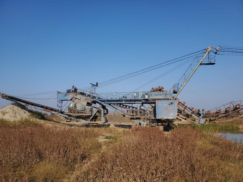 Schürfkübelbagger 180 t Eimerkettenbagger auf Raupenfahrwerk: das Bild 7