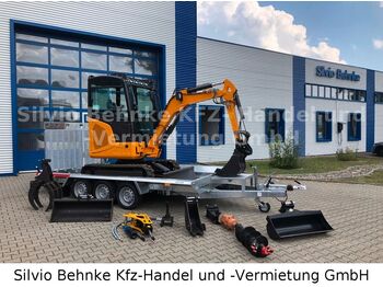 Minibagger, Baumaschinenanhänger BK2800ASR inkl. Anhänger *ZUBEHÖR*YANMAR*KABINE*: das Bild 1