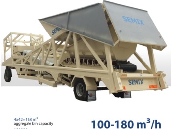 SEMIX Dry Type Mobile Concrete Batching Plant - Betonmischanlage
