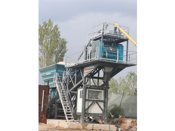 Betonmischanlage Constmach 60 m3/h Mobile Concrete Batching Plant: das Bild 3