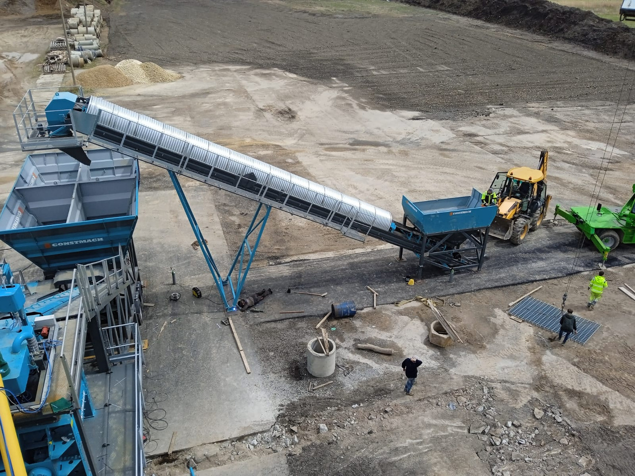 Betonmischanlage Constmach 60 m3/h Mobile Concrete Batching Plant: das Bild 15