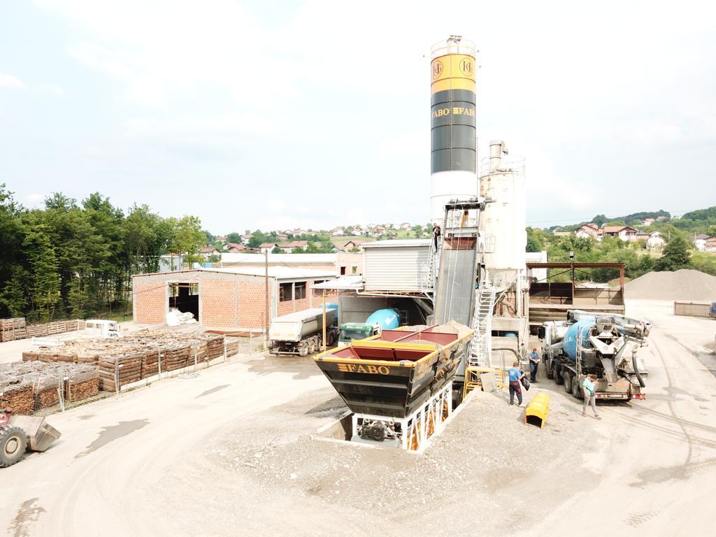Betonmischanlage FABO 60m³ Ready-Mix Concrete Batching Plant: das Bild 10