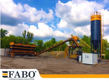 Betonmischanlage FABO 75m3/h STATIONARY CONCRETE MIXING PLANT: das Bild 1