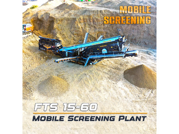 FABO FTS 15-60 MOBILE SCREENING PLANT 500-600 TPH | Ready in Stock - Mobile Brechanlage: das Bild 1