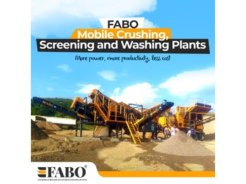 Mobile Brechanlage FABO FULLSTAR-60 Crushing, Washing & Screening  Plant: das Bild 1