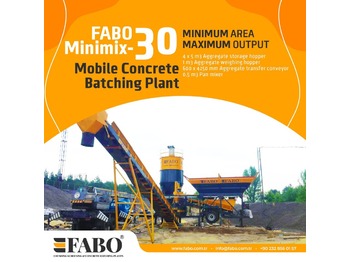 Betonmischanlage FABO MOBILE CONCRETE PLANT CONTAINER TYPE 30 M3/H FABO MINIMIX: das Bild 1