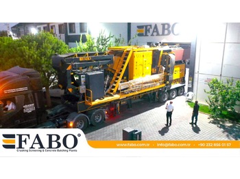 Mobile Brechanlage FABO NEW MOBILE CRUSHER FABO MJK SERIES MOBILE JAW CRUSHER PLANT: das Bild 1