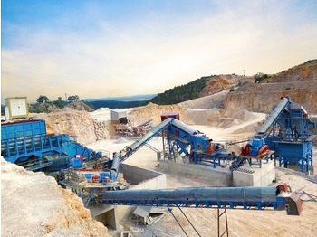 Brecher FABO USED FIXED CRUSHING AND SCREENING PLANT CAPACITY 250-350 TONNES / HOUR: das Bild 1