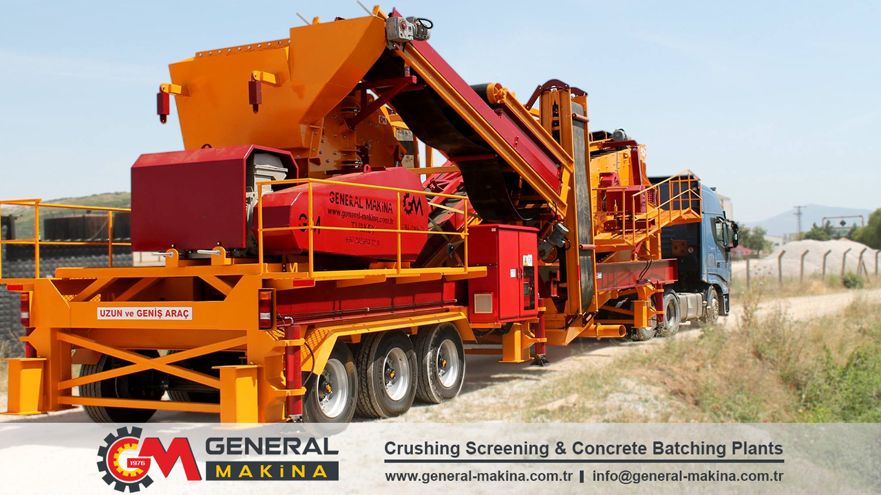 Bergbaumaschine GENERAL MAKİNA Mining & Quarry Equipment Exporter: das Bild 6