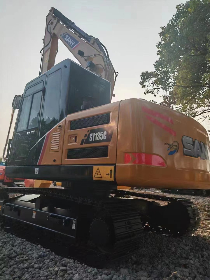 Kettenbagger High quality 13 ton used excavator SANY SY135C hydraulic crawler excavator construction machinery in ready stock: das Bild 3