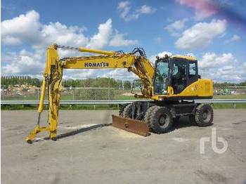 Mobilbagger KOMATSU PW130-7K: das Bild 1