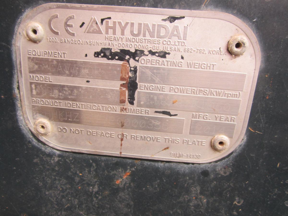 Kettenbagger Hyundai R145 LCR 9A