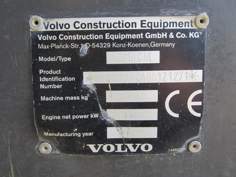 Kettenbagger Volvo EC210 CNL