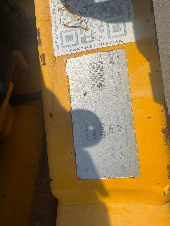Kleine Walze Ammann ARW 65 1D42