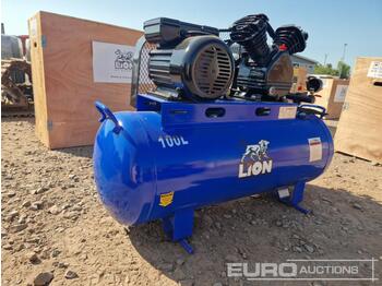  Unused Lion 100 Litre 220 Volt Compressor - Luftkompressor