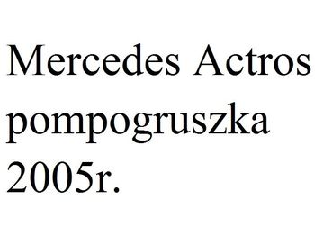 Betonpumpe MERCEDES-BENZ Actros: das Bild 1