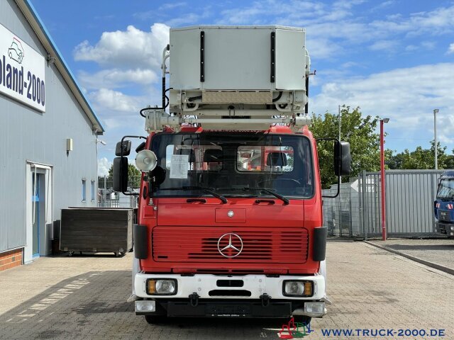 LKW mit Arbeitsbühne Mercedes-Benz 1422NG Ziegler Feuerwehr Leiter 30m Rettungskorb: das Bild 15