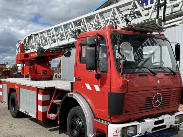 LKW mit Arbeitsbühne Mercedes-Benz 1422NG Ziegler Feuerwehr Leiter 30m Rettungskorb: das Bild 5