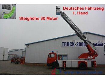 LKW mit Arbeitsbühne Mercedes-Benz 1524 Metz Feuerwehr Leiter 30m Rettungskorb 1.Hd: das Bild 1