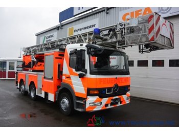 LKW mit Arbeitsbühne Mercedes-Benz 1628 Feuerwehr Leiter 30 m R.-Korb Steigleitung: das Bild 1