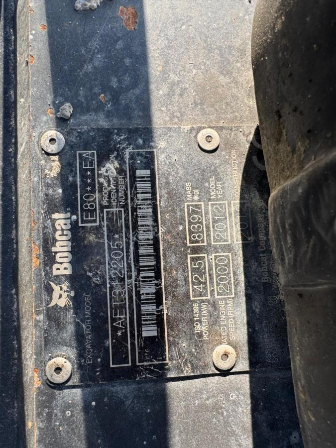 Minibagger Bobcat E80