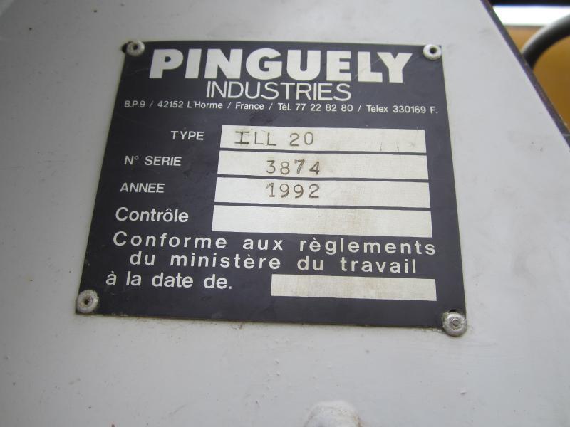 Mobilkran Pinguely ILL20