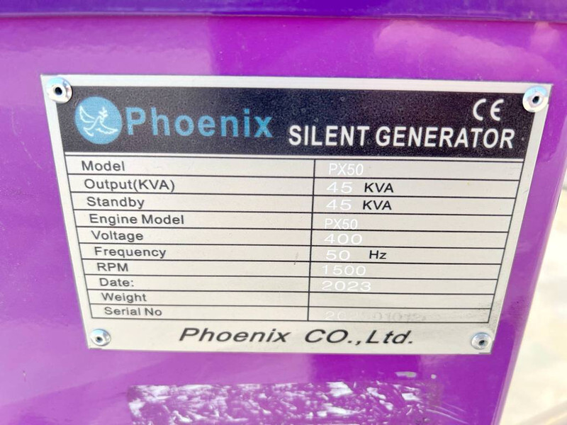 Stromgenerator Phoenix PX50 - New / Unused / 45 KVA: das Bild 12