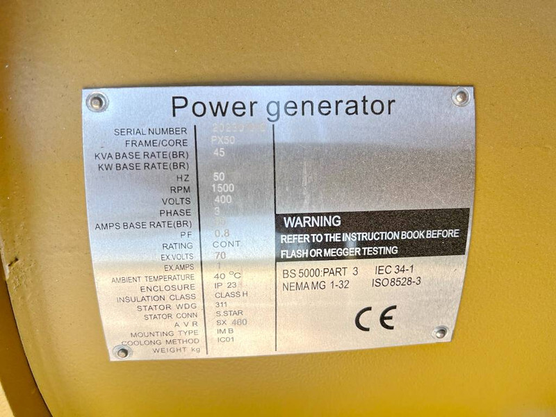 Stromgenerator Phoenix PX50 - New / Unused / 45 KVA: das Bild 11