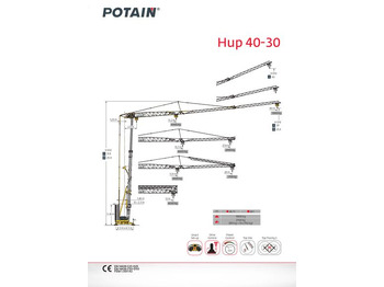 Potain HUP 40-30 Turmkran kaufen in Deutschland - Truck1 Deutschland