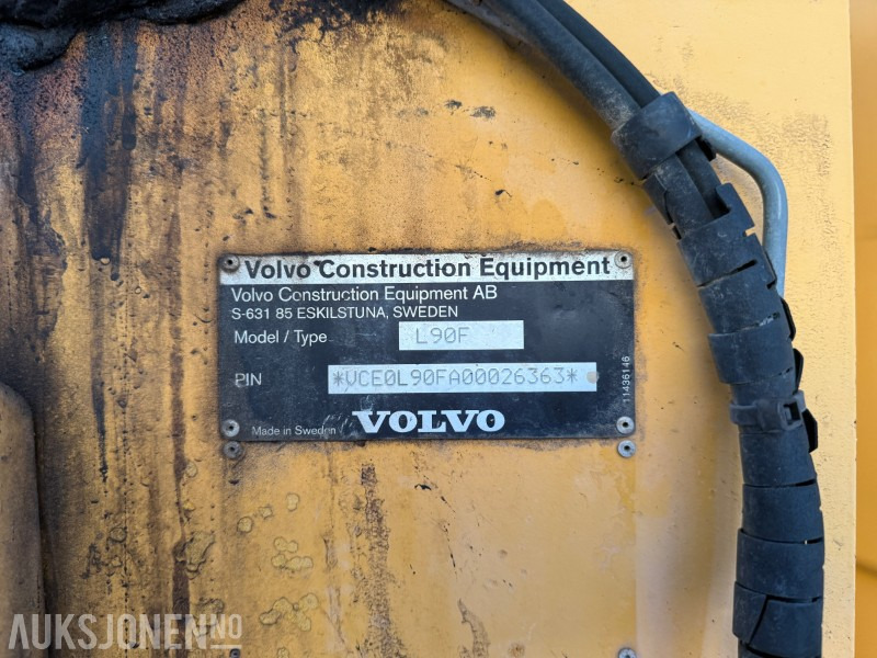 Radlader 2008 Volvo L90F Rep.Objekt - Motorhavari - 14977t