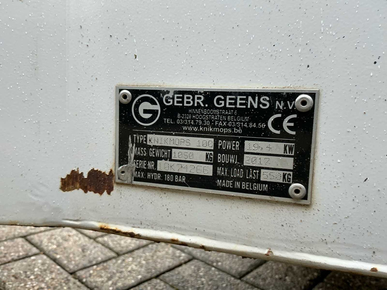 Radlader 2017 100 KNIKMOPS