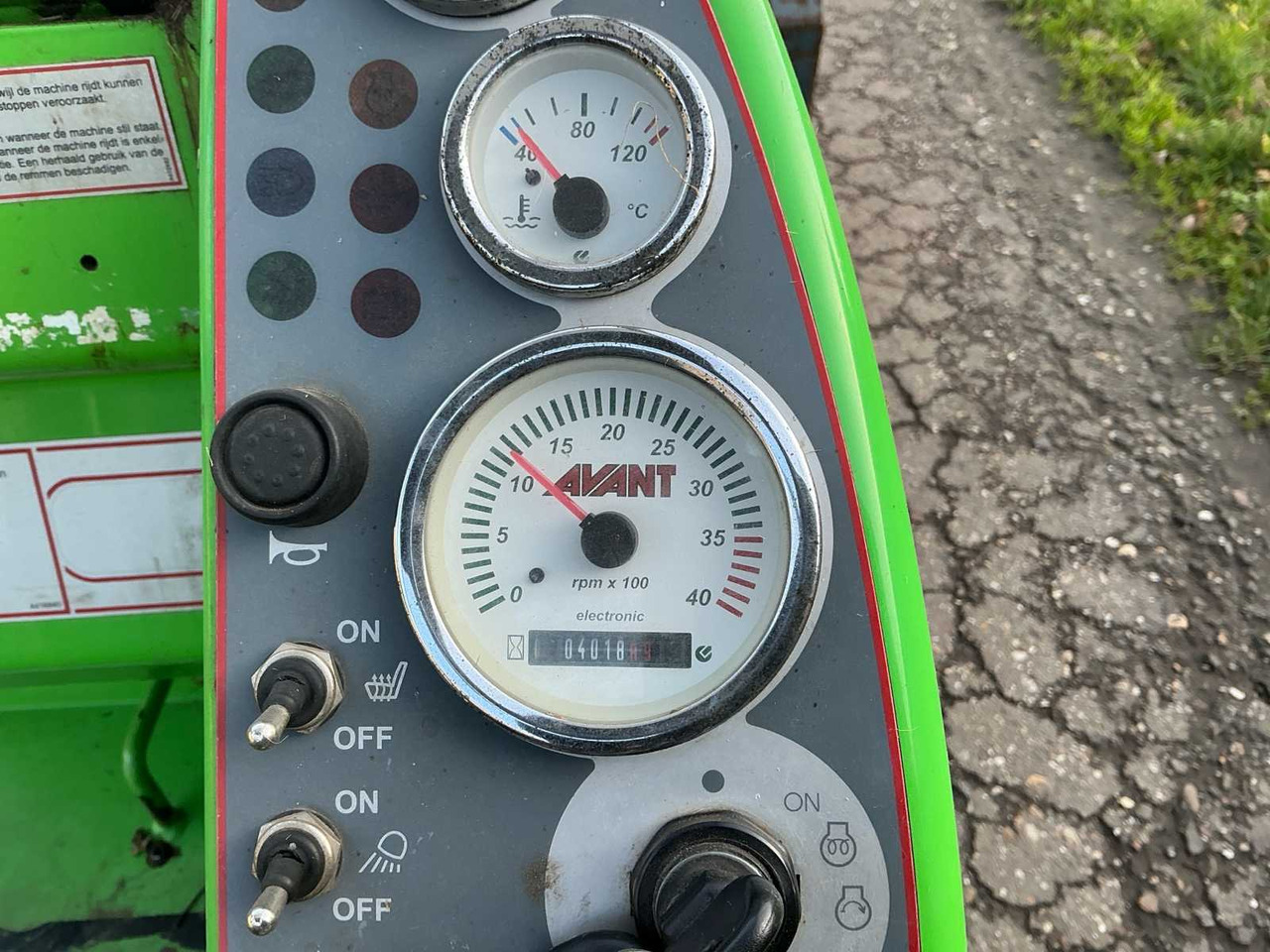 Radlader 2017 AVANT M630 SHOVEL