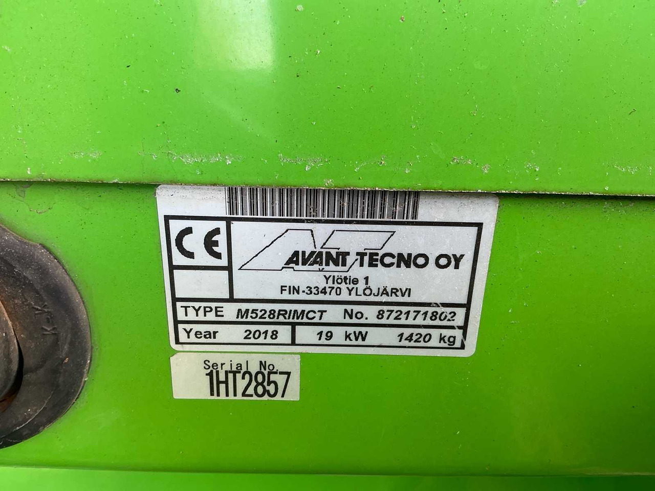 Radlader 2018 AVANT M528 SHOVEL