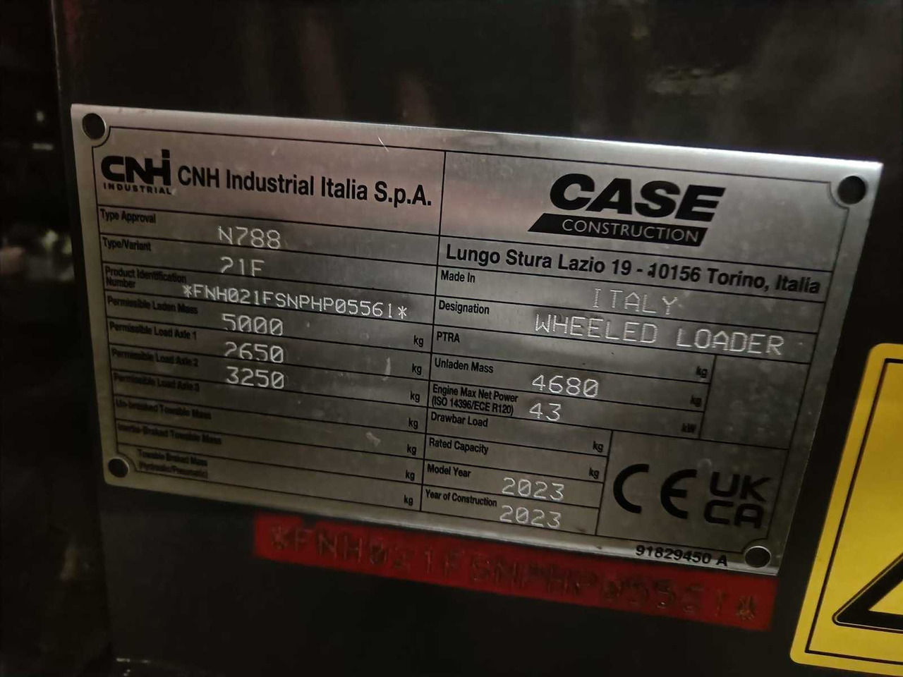 Radlader 2023 CASE 21F SHOVEL