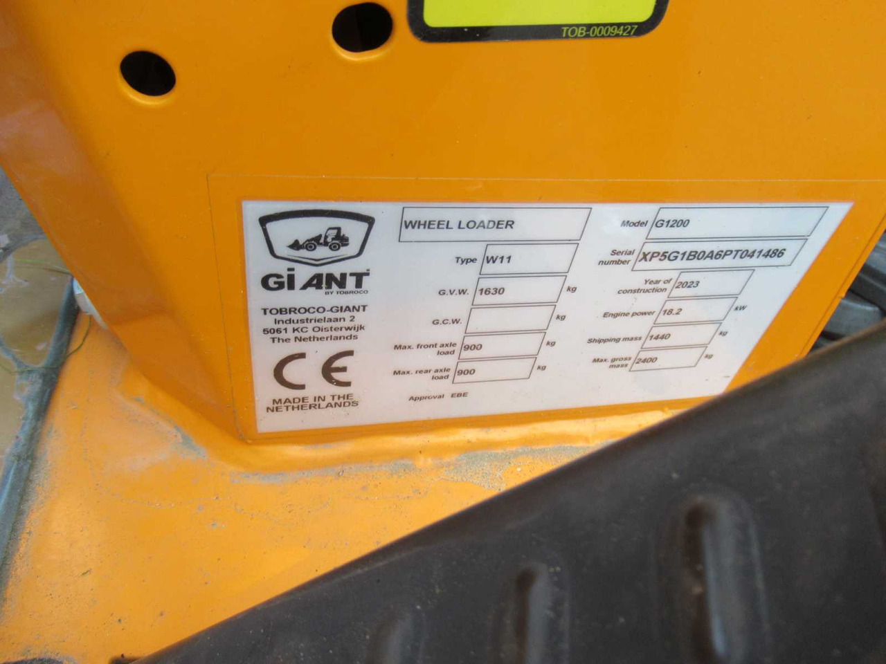 Radlader 2023 GIANT G-1200 MINI SHOVEL "DEMO MODEL"