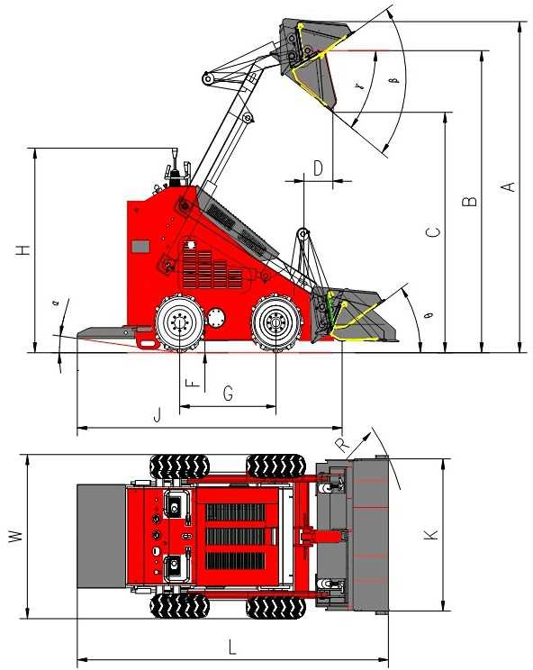 Radlader 2025 - SDLOOL - SL380 - RED - SHOVEL