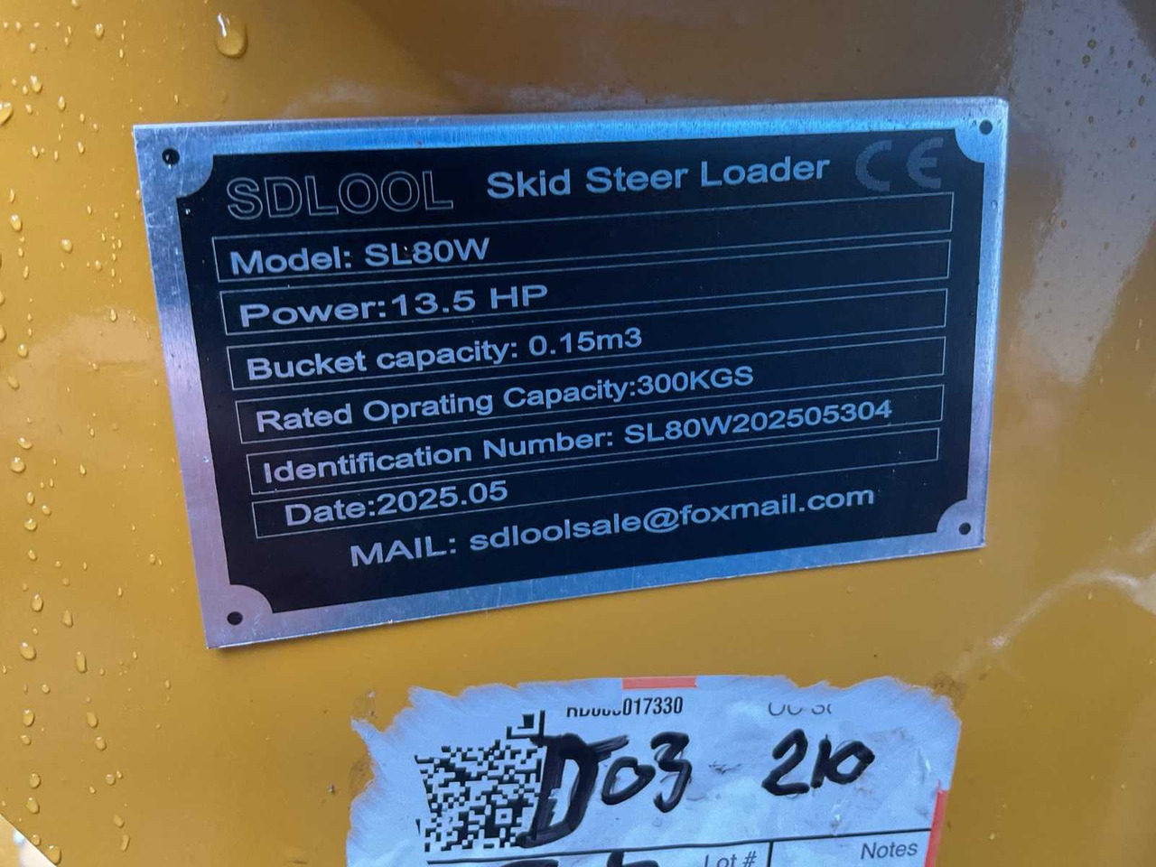 Radlader 2025 - SDLOOL SL80W SHOVEL