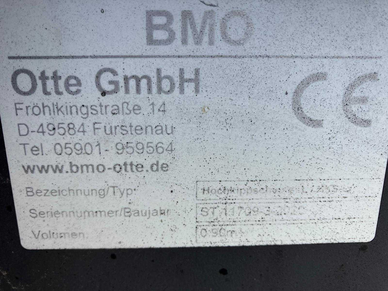 Radlader BMO - HIGH DUMP BUCKETS