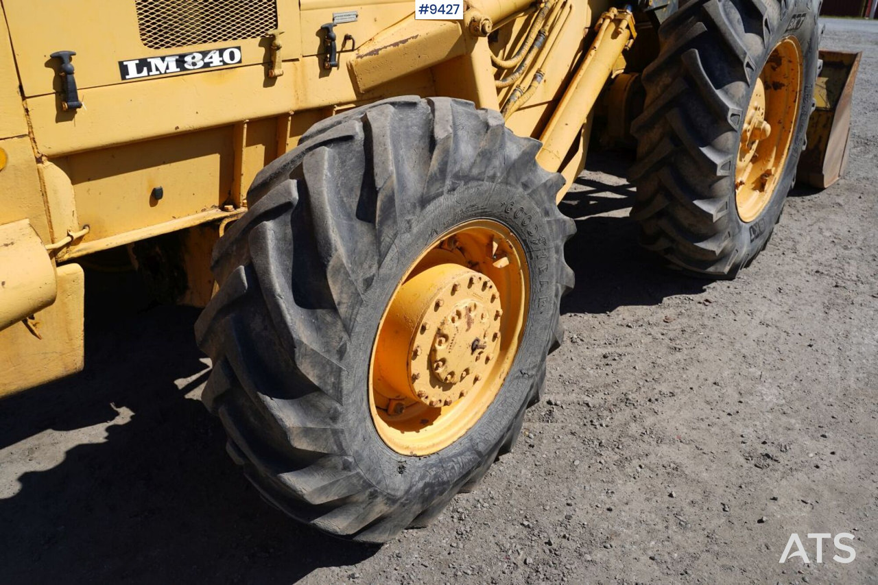 Radlader Backhoe loader Volvo BM 840