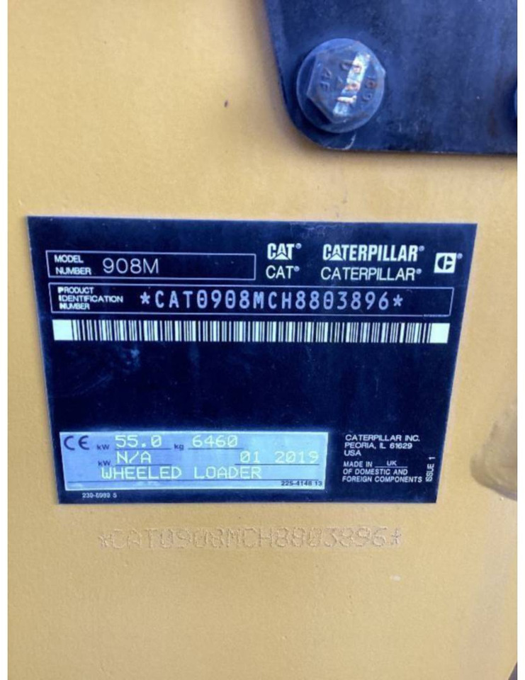 Radlader CAT 908M