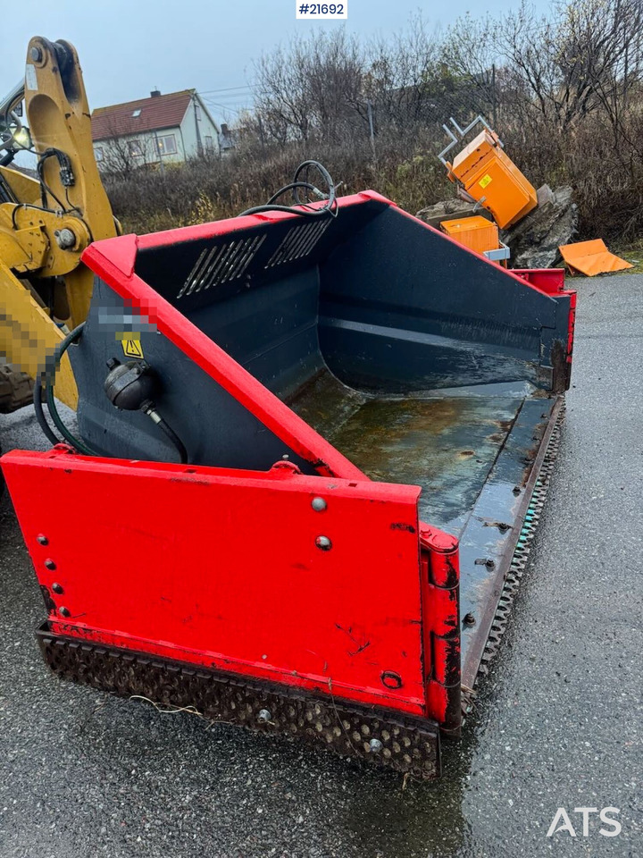 Radlader CAT 918M hjullaster m/ planering skuffe, klappvinge skuffe og snøfres. SE VIDEO