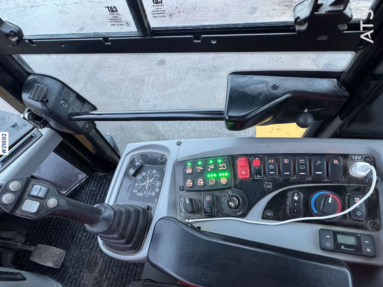 Radlader CAT 918M hjullaster m/ planering skuffe, klappvinge skuffe og snøfres. SE VIDEO