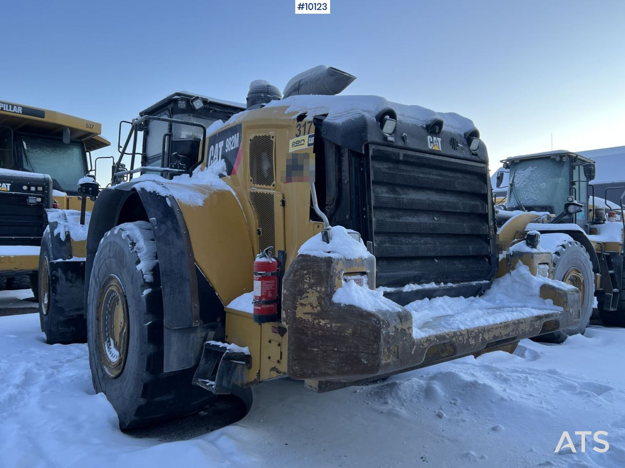 Radlader CAT 982M Hjullastare