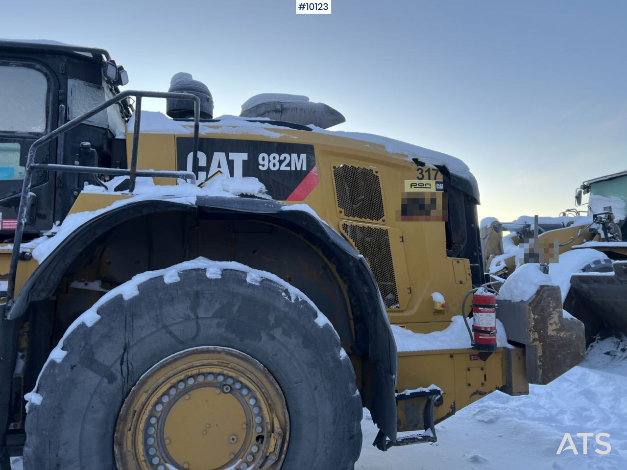 Radlader CAT 982M Hjullastare