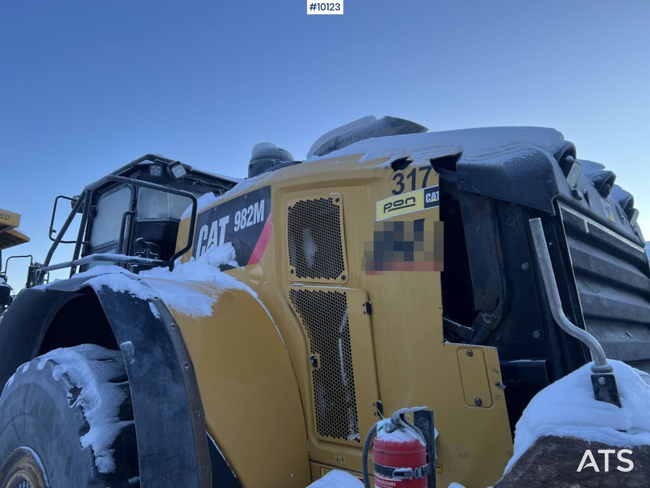 Radlader CAT 982M Hjullastare