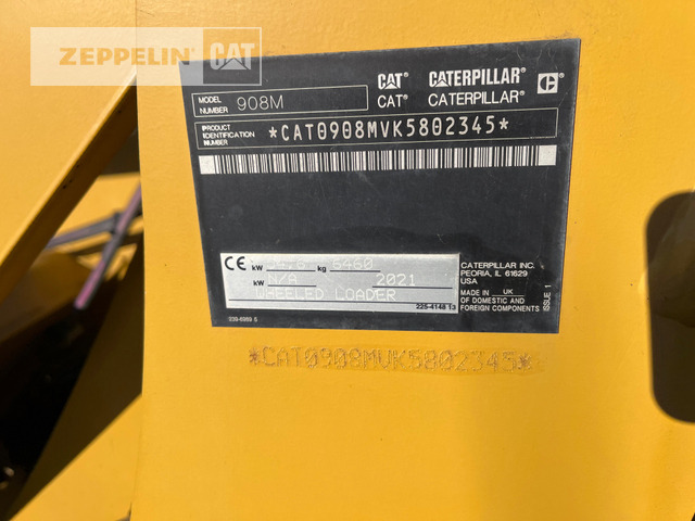 Radlader Cat 908M