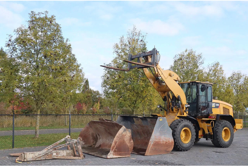 Radlader Caterpillar 938 M | 2X BUCKET | JIB | FORKS | BSS | GOOD CONDITION