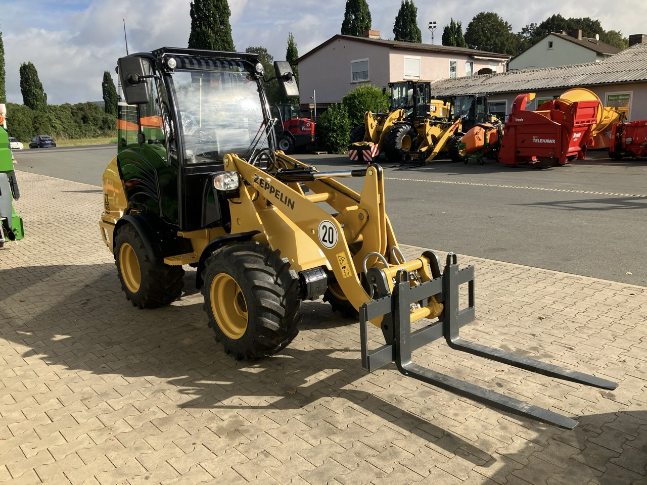 Radlader Caterpillar Zeppelin ZL35